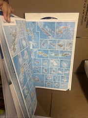 Big National Geographic Large World Atlas Ninth Edition – Hardcover – Slip Case