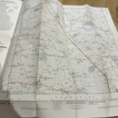 CATTERICK Ordnance Survey Sheet SE29 Two & Half Inch MAP 1952 Langthorne aiskew