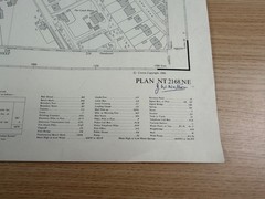 Ordnance Survey 1:1250 Plan NT 2168 NE Colinton Edinburgh 1966 Vintage Map