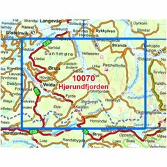 Hjørundfjorden – Nordeca 50k Hiking Map 10070