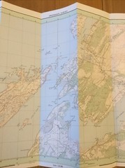 1979 Ordnance Survey Pathfinder Map 318 NM 84/94 Loch Linnhe South