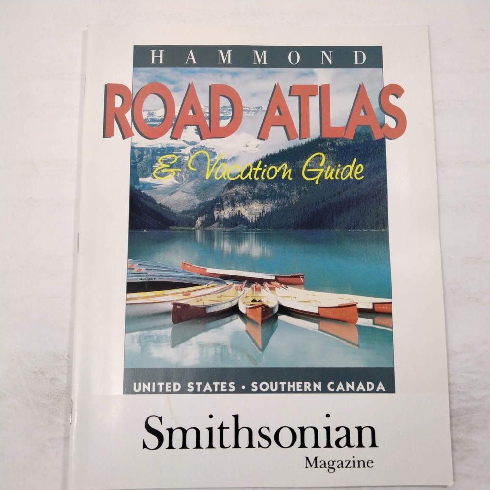Hammond Road Atlas And Vacation Guide Smithsonian Magazine United States Canada