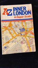 A to Z Super Scale Atlas of Inner London Geographers’ A-Z Map Paperback 1990