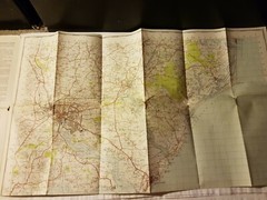 1948 National Grid Ordinance Survey One Inch Map England And Wales ..Ipswich