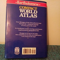 Compact World Atlas by Bartholomew Hardback