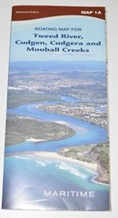 NSW MARITIME BOATING MAP (2006) – Tweed River, Cudgen, Cudgera & Mooball Creeks