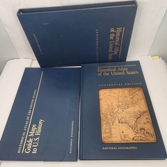 Historical Atlas of The United States Centennial Edition in Slipcase LARGE