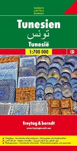 Freytag-Berndt Tunisia (Map) (UK IMPORT)