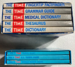 (Lot) TIME U.S.&WORLD TRAVEL GUIDES&DIARY 3 Books & TIMESAVER REFERENCE 5 Books