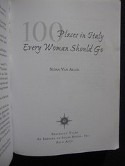 100 Places in Italy Every Woman Should Go Van Allen, Susan