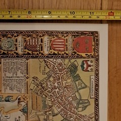 Tudor map of Cambridgeshire by John Speed