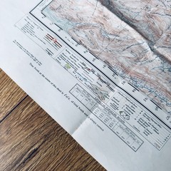 GLEN SHIEL & GLEN GARRY Ordnance Survey One Inch Sheet 41 Popular Edition 1947
