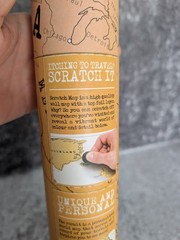 Luckies scratch off world map – New perfect gift idea for travellers