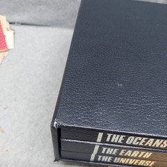 Rand McNally American Express Tri-Logue Collection Universe Earth Oceans 3 Books
