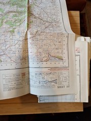 Ordnance Survey Map Of Great Britian – SNOWDEN – 1966 – 1/63360
