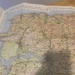 Ordnance Survey Exmoor Tourist Map OS National Park Walking Hiking 1973