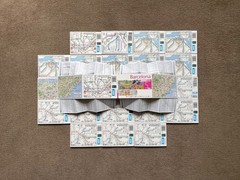popout map job lot of folding pocket maps various cities rrp £114.77 for resale