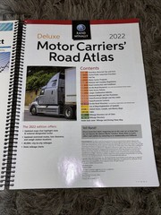 Rand McNally 2022 Deluxe Motor Carriers Road Atlas (Rand McNally Motor C – GOOD