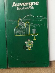Job lot of vintage michelin guide books / maps europe mainly France