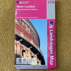 West London, Rickmansworth and Staines by Ordnance Survey (Sheet map, 2008)