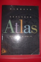 HAMMOND EXPLORER ATLAS OF THE WORLD By Hammond Incorporated Excellent Condition