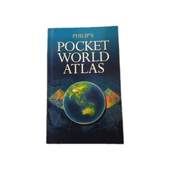 Philip’s Pocket World Atlas by Philip’s Maps Travel Guide Book