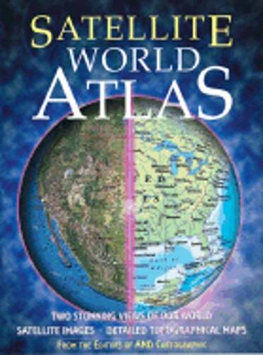 Satellite World Atlas by Sterling Publishing Company: Used