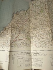 Vintage Ordnance Survey Map Of Great Britain Sheet 175 Bude Paper