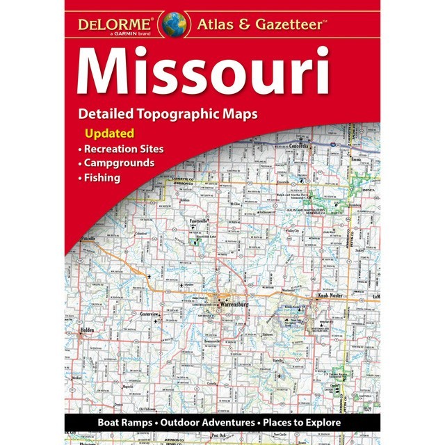 Delorme: Missouri Gazetteer