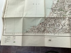 Ordnance Survey Large Sheet Series 1910 Linen Backing 4 and 123 England & Wales