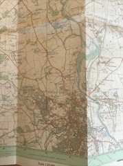 1985 Ordnance Survey Pathfinder Map SE 27/37 Ripon (incl Dishforth & Wath )