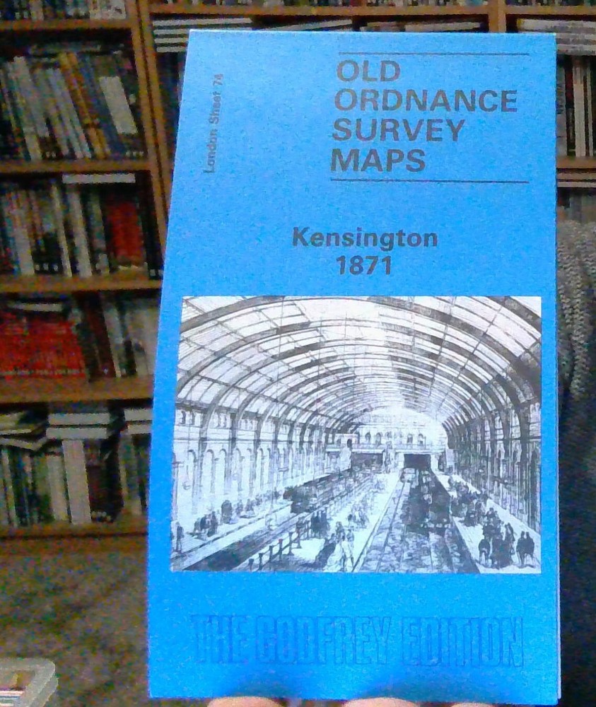 MAP OF Kensington 1871 LONDON SHEET 74 NEW 9780850541649