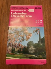 Leicester & Coventry Landranger 140 Map Atlas