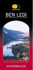 Harvey Map Services Ltd. Ben Ledi (Map) Superwalker (UK IMPORT)
