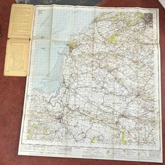 OS Ordnance Survey One Inch Map, Weston-Super-Mare, Sheet 165, 1946