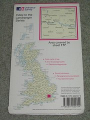 OS Ordnance Survey Landranger Map Sheet 177 East London – 1996