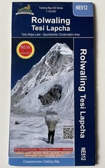 Rolwaling Tesi Lapcha Map