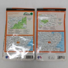 Bundle X23 Road/Leisure/Walking/Street Maps, LONDON & SOUTH, Ordnance Survey etc