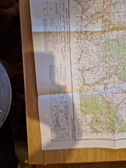Ordnance Survey Map Of Great Britian – REDCAR AND WHITBY – 1965 – 1/63360