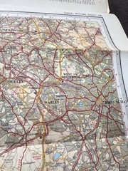 Bartholomew Map Vale Of Severn Worcester Vintage 70s 1971 Paper ½” Free Post UK