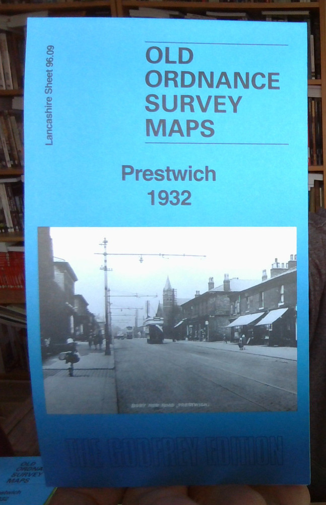 MAP OF Prestwich 1932 Lancashire Sheet 96.09 NEW 9781787217898