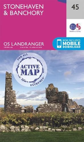 Stonehaven & Banchory (Map) OS Landranger Active