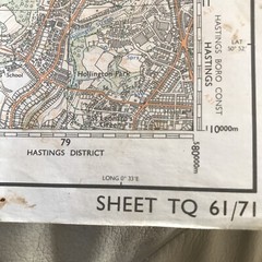 Pathfinder Maps: Battle and Herstmonceux Sheet TQ61/71 vintage 1983.