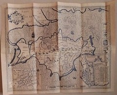 Old Map of Isle of Wight 1610, No.371a • Authentic Replica Map • Porter Prints.