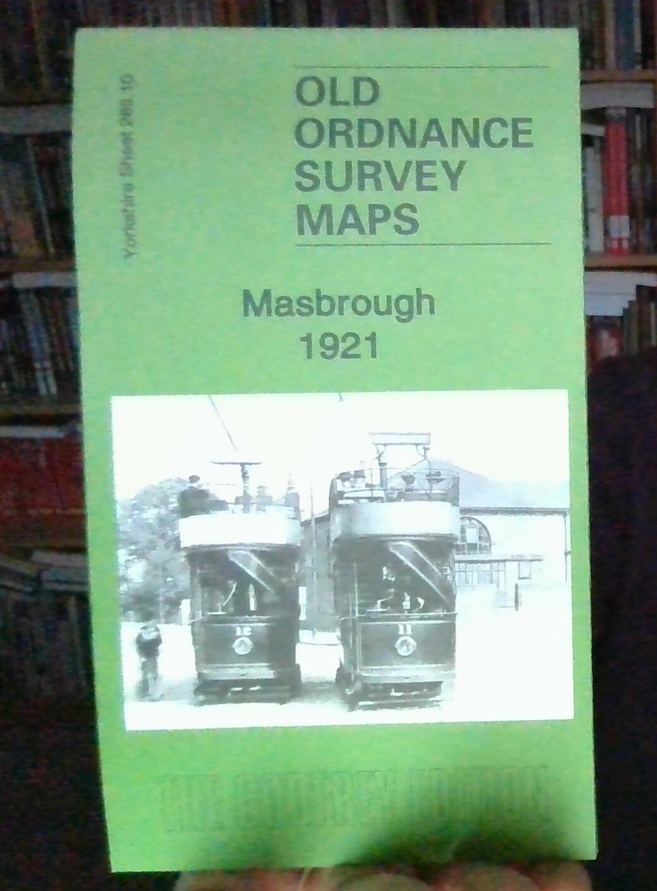 MAP OF Masborough 1921 Yorkshire Sheet 289.10 NEW 9781787213272