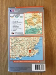 2007 Ordnance Survey Explorer Map 147 Sevenoaks And Tonbridge (incl Westerham )