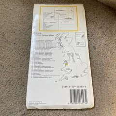Outdoor Leisure Map 23 SNOWDONIA Ordnance Survey 1987