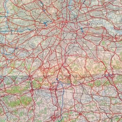 Ordnance Survey Quarter-Inch Map, Sheet 17: South East England (1974).
