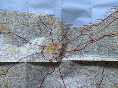 France – Michelin 1:150,000 Local Map – Calvados & Manche – Sheet 303 – 2008
