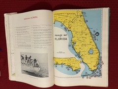 Rare 1950s “Atlas Of Treasure Maps” Large Book FL Coffman